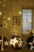 MAGICLEDCORNER Yıldız Perde Led Işık 2.5 Metre thumbnail 3