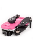 Yıldız İHA HEKİ SkyMaster Fırçasız Motor, Çift Kameralı Engel Sensörlü Hobi Dronu (Pembe, 3 Bataryalı) thumbnail 3
