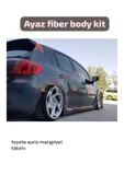 AYAZ FİBER GARAJ TOYOTA AURİS YAN MARŞBİYEL TAKIMI FİBER BOYASIZ thumbnail 1