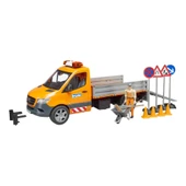 Bruder Sesli Işıklı MB Sprinter Yol Bakım Aracı Ve Elemanı thumbnail 1