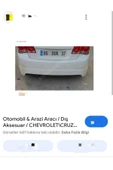 AYAZ FİBER GARAJ CHEVROLET CRUZE ARKA EK Fiber Boyasız thumbnail 2