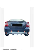 AYAZ FİBER GARAJ FORD FOCUS 2.5 SEDAN ARKA TAMPON EKİ FİBER BOYASIZ thumbnail 2