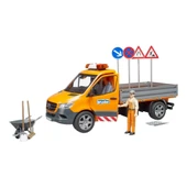 Bruder Sesli Işıklı MB Sprinter Yol Bakım Aracı Ve Elemanı thumbnail 4