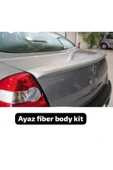 AYAZ FİBER GARAJ RENAULT MEGANE 2 ANT SPOYLER Fiber Boyasız thumbnail 1
