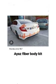AYAZ FİBER GARAJ HONDA CİVİC FB7 Sİ SPOYLER Fiber Boyasız thumbnail 2