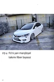 AYAZ FİBER GARAJ HONDA CİVİC FD6 YAN MARŞPİYEL Fiber Boyasız thumbnail 4