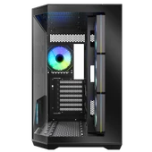 BitFenix Digital T10 ES 850W 80+ Bronze 10.24"ARGB USB 3.1 ATX Mid Tower Siyah Kasa KT10ES10BBK85-4A thumbnail 2