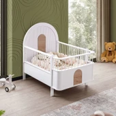 MDF Beşik, Venüs Büyüyen Beşik + 1 Adet Comfort Yatak 90x130 thumbnail 3