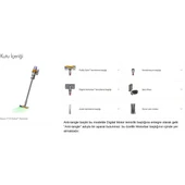 DYSON V15 Detec TM Absolute Kablosuz Süpürge thumbnail 6