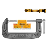 Ingco HGC0105 5"/125mm Endüstriyel G Tip İşkence thumbnail 1