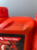 Petrol Ofisi (2 Adet) ATF 2 Kırmızı Renk 1 Litre Direksiyon ATF Yağı (10/2025 Üretim) (2 ADET) thumbnail 2