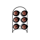 KARACA LATİN DERİ 6LI OVAL BAHARAT TAKIMI thumbnail 2