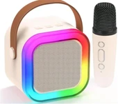 WowKids SY13 İki Mikrofonlu Pembe Karaoke Speaker thumbnail 1