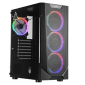 James Donkey Helix H800 4XRBW ATX 650W Gaming Kasa thumbnail 1