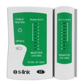 S-link SL-468 RJ-45,RJ-11 Lüks Kablo Test thumbnail 1