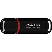 ADATA UV150-512GB USB3.2 Gen1 Black Flash Bellek thumbnail 2