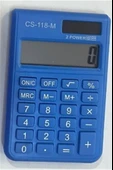 CSL CS-118-M Mavi 8 Hane Cep Tipi Hesap Makinesi thumbnail 2