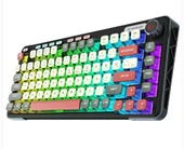 Rampage Eira Transparan Hot Swap 2.4G + BT Wireless RGB Gasket Oil Switch Türkçe Q  Mekanik Klavye thumbnail 2