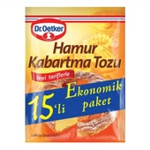 DR. OETKER KABARTMA TOZU 15'LI PAKET 10GR thumbnail 2