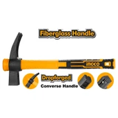 Ingco HIHH80700 700gr Fiberglas Saplı Fransız Tipi Çatal Çekiç thumbnail 4