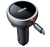 MCDODO CC-4850 80W USB-C Geri çekilebilir kablo Hızlı araç şarj cihazı thumbnail 1