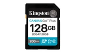Kingston SDG4-128GB 128GB SDXC Canvas Go Plus Gen4 200MB-s C10 UHS-I U3 V30 Hafıza Kartı thumbnail 1