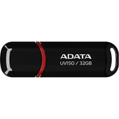 ADATA UV150-32GB USB3.2 Gen1 Black Flash Bellek thumbnail 1