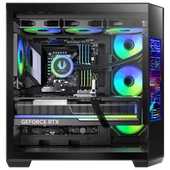 BitFenix Digital T10 EF 850W 80+Bronze 8.8"ARGB USB 3.1 ATX Mid Tower Siyah Kasa BFC-KT10EFBBK850-4A thumbnail 2