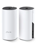 TP-Link Deco M4 2Pack  Wi-Fi 5 Mesh Sistemi  AC1200 Mbps Hız  Fiber Uyumlu  Çift Bant Gigabit Port  100 Cihaz 260  Kapsama Alanı  WPA3  Mobil Uygulama ile Kolay Kurulum !!!!OUTLET!!!!! thumbnail 2