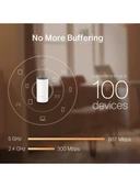 TP-Link Deco M4 2Pack  Wi-Fi 5 Mesh Sistemi  AC1200 Mbps Hız  Fiber Uyumlu  Çift Bant Gigabit Port  100 Cihaz 260  Kapsama Alanı  WPA3  Mobil Uygulama ile Kolay Kurulum !!!!OUTLET!!!!! thumbnail 7