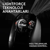 Logitech G Pro X SUPERLIGHT 2C Hafif Hero 2 Sensör 32.000 Dpı Lıghtspeed Kablosuz Oyuncu Mouse - Pembe thumbnail 8