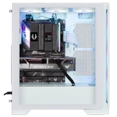 BitFenix MG953 750W 80+Bronze Tempered Glass FRGB USB 3.0 ATX Mid Tower Beyaz Kasa BFC-MGB75WWGSW-4F thumbnail 5