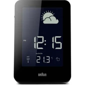 BRAUN BNC013BK-RC HAVA İSTASYONLU MASA SAATİ SİYAH thumbnail 2