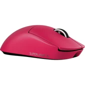 Logitech G Pro X SUPERLIGHT 2C Hafif Hero 2 Sensör 32.000 Dpı Lıghtspeed Kablosuz Oyuncu Mouse - Pembe thumbnail 1