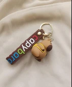 Silikon Anahtarlık Capybara Karakter Figür Çanta Süsü Kapibara Oyuncak 18111 thumbnail 4