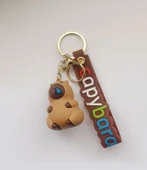 Silikon Anahtarlık Capybara Karakter Figür Çanta Süsü Kapibara Oyuncak 18110 thumbnail 1