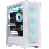 BitFenix MG953 750W 80+Bronze Tempered Glass FRGB USB 3.0 ATX Mid Tower Beyaz Kasa BFC-MGB75WWGSW-4F thumbnail 1