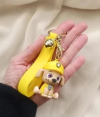 Silikon Anahtarlık Paw Petrol Karakter Figür Çanta Süsü Oyuncak thumbnail 2