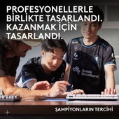 Logitech G Pro X SUPERLIGHT 2C Hafif Hero 2 Sensör 32.000 Dpı Lıghtspeed Kablosuz Oyuncu Mouse - Pembe thumbnail 3