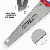 WORKPRO WP215010 450mm SK5 11 TPI Ağır Hizmet Tipi El Testeresi thumbnail 8