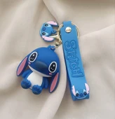 Silikon Anahtarlık Stiç Karakter Figür Çanta Süsü Stitch Oyuncak thumbnail 4