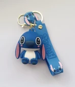 Silikon Anahtarlık Stiç Karakter Figür Çanta Süsü Stitch Oyuncak thumbnail 1