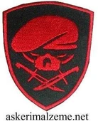 Single Sword Nakış Patch - Büyük Boy Bere-Bıçak Peç thumbnail 4