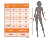 MDB Kadın Uzun Kollu Yuvarlak Yaka Etek Ucu şerit Detaylı Mini Siyah Beyaz Dalgıç Elbise thumbnail 4