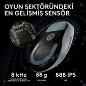 Logitech G Pro X SUPERLIGHT 2C Hafif Hero 2 Sensör 32.000 Dpı Lıghtspeed Kablosuz Oyuncu Mouse - Beyaz thumbnail 4