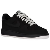 Nike Air Force Siyah Süet Tabanı Beyaz thumbnail 1