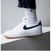 Nike Air Force 1 Low White Gum Erkek Spor Ayakkabı CI0057-100 thumbnail 1