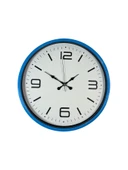 Zentime 36 Cm Mavi Dekoratid Duvar Saati thumbnail 2