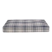 Pet Comfort Lima  Mavi Kareli Köpek Yatağı M 90x60cm thumbnail 1