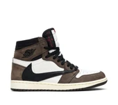 Nike Travis Scott x Air Jordan 1 Retro High OG 'Mocha' Spor Ayakkabı thumbnail 1